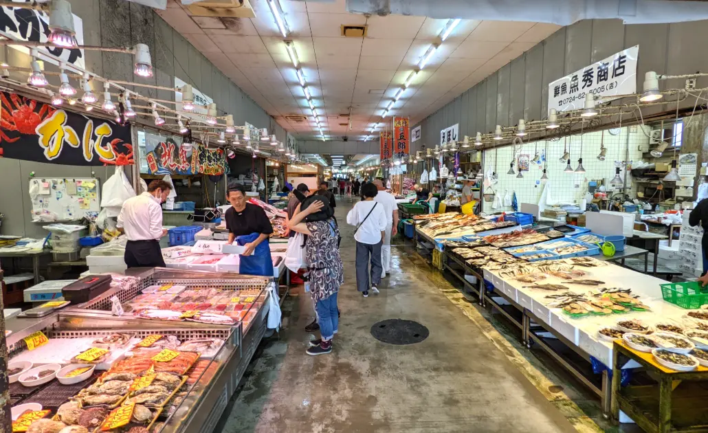 あおぞら市場 泉佐野渔协青空市场（Aozora Market）｜关西国际机场附近的新鲜海鲜